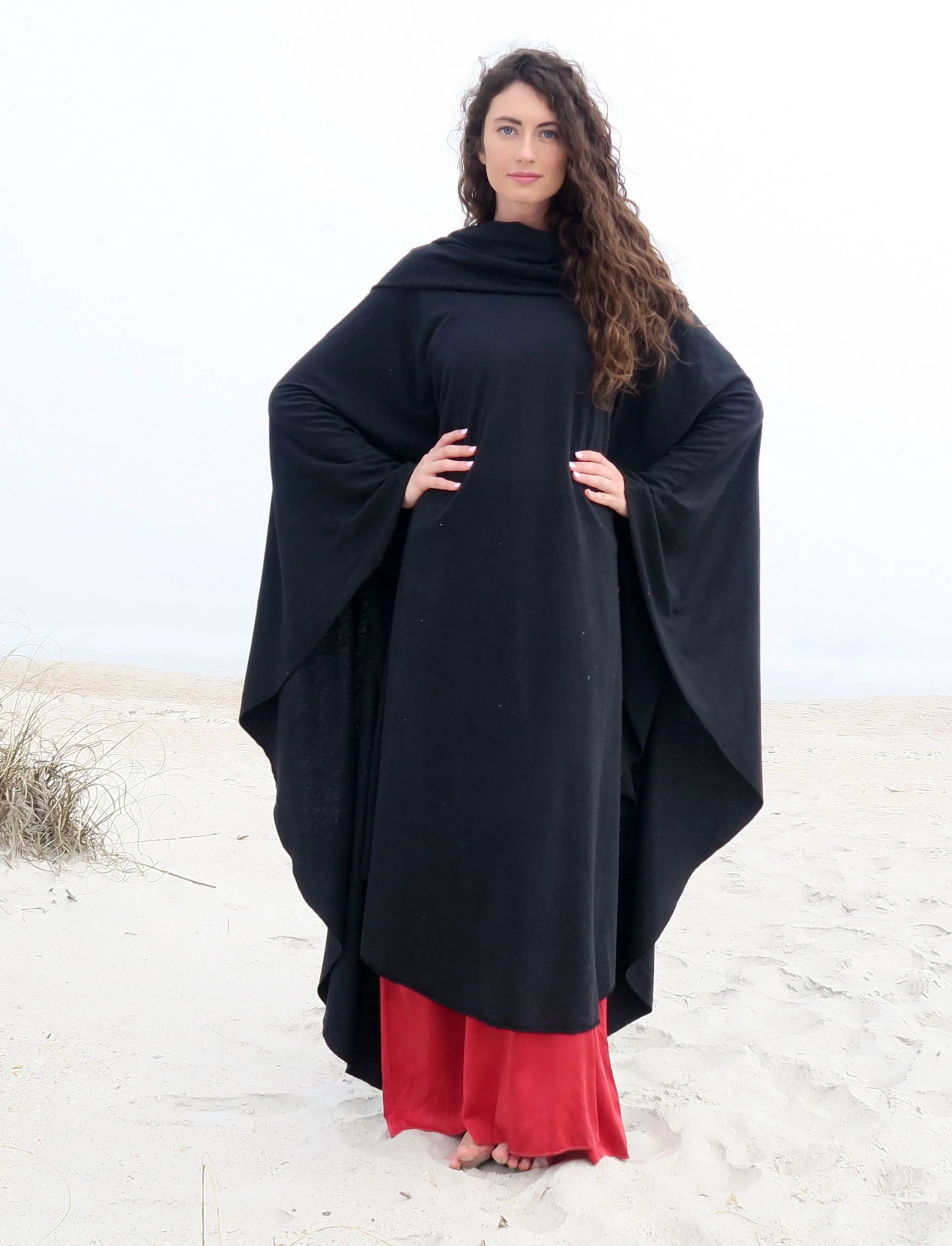 Super Cowl Aphrodite Long Cape