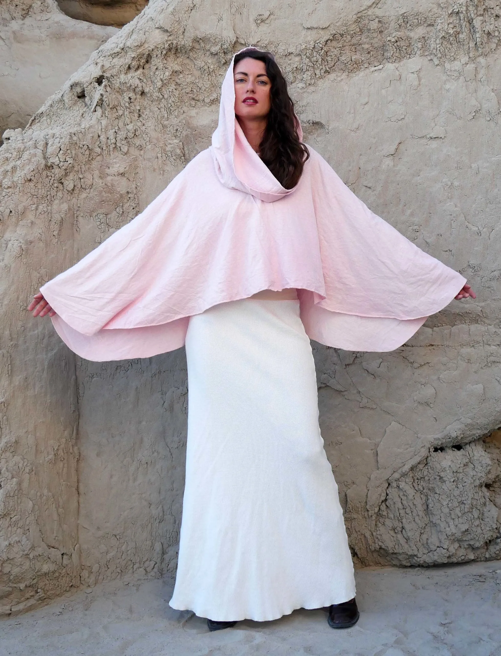 Super Cowl Aphrodite Shirt Cape