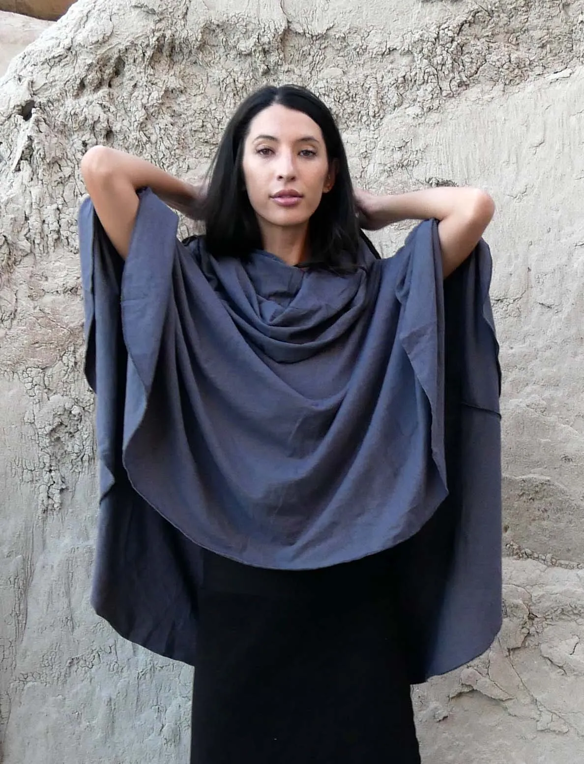 Super Cowl Aphrodite Tunic Cape