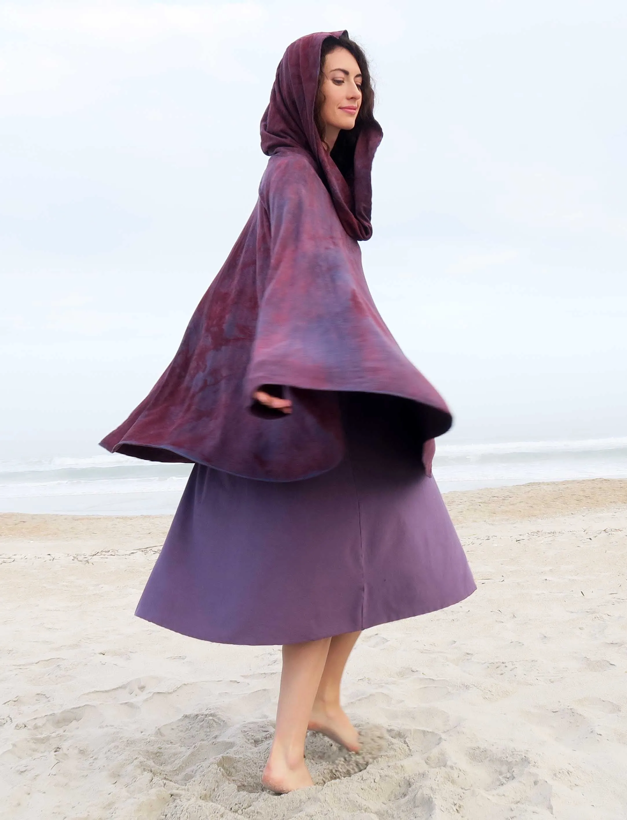 Super Cowl Aphrodite Tunic Cape