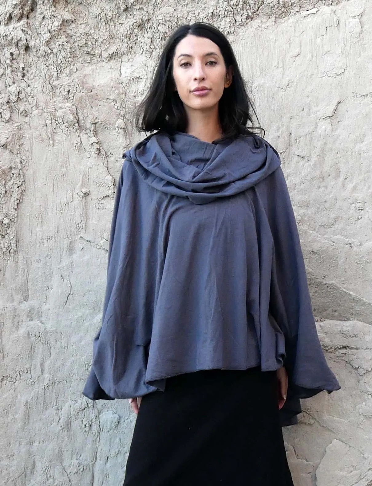 Super Cowl Aphrodite Tunic Cape