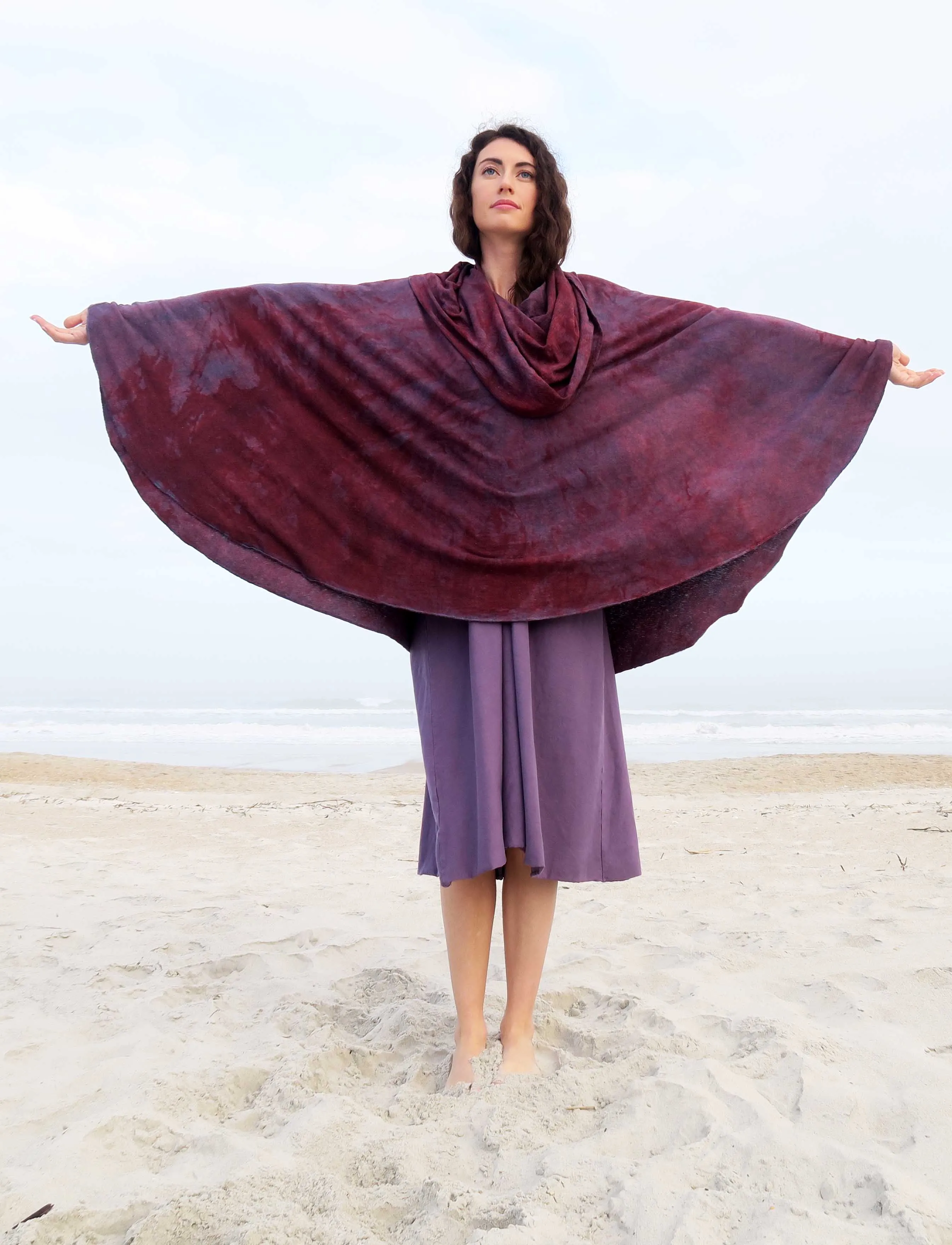 Super Cowl Aphrodite Tunic Cape