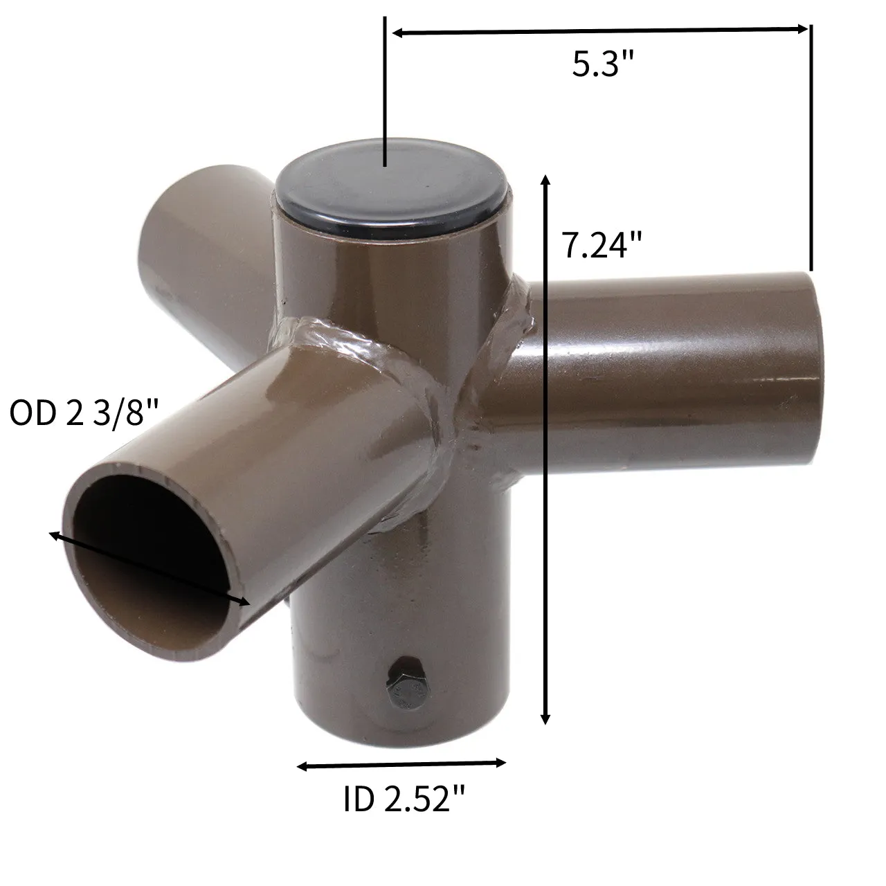 Tenon Adapter  I  Triple 90 Degree Horizontal