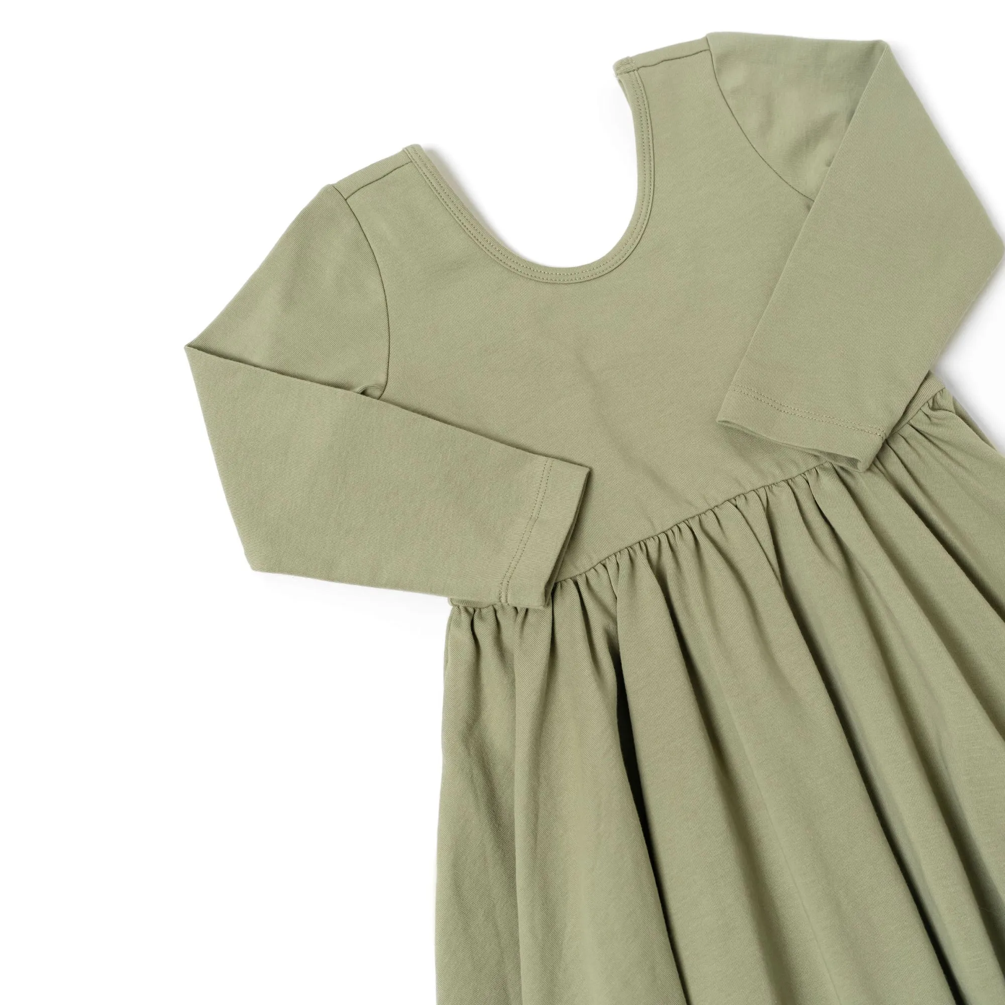 The Ballet Dress in Moss