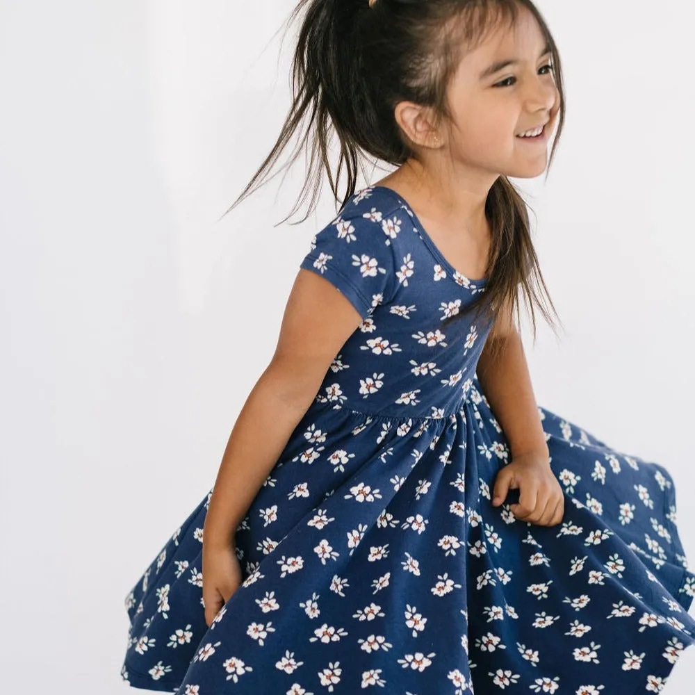 The Summer Sleeve Ballet Dress in Best Buds