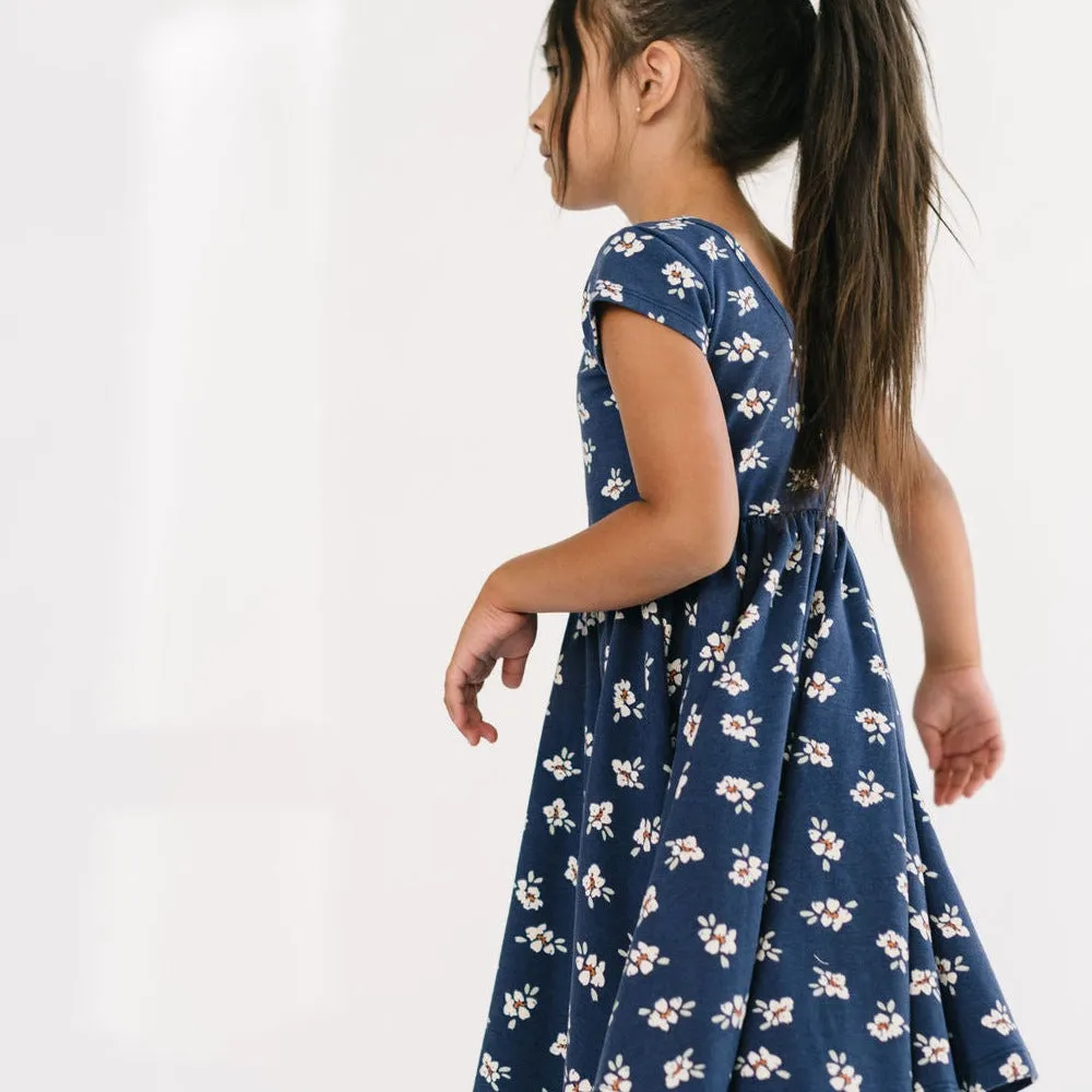 The Summer Sleeve Ballet Dress in Best Buds