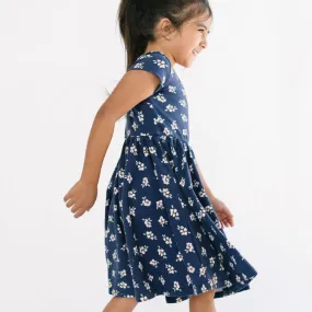 The Summer Sleeve Ballet Dress in Best Buds