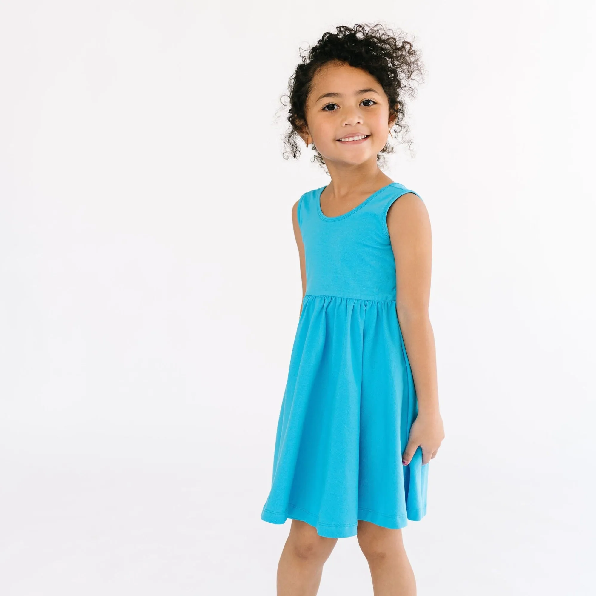 The Tank Ballet Dress in Blue Danube