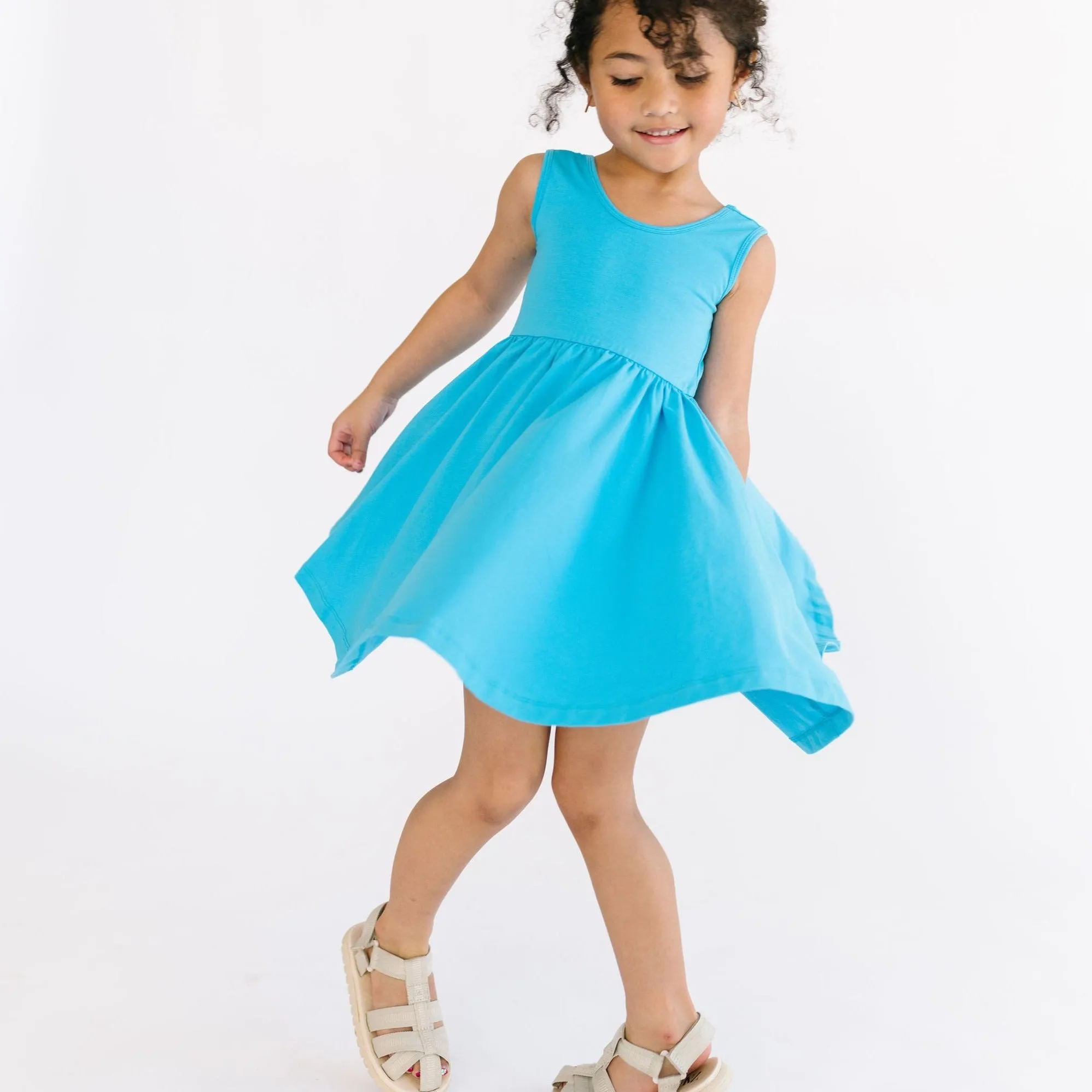 The Tank Ballet Dress in Blue Danube