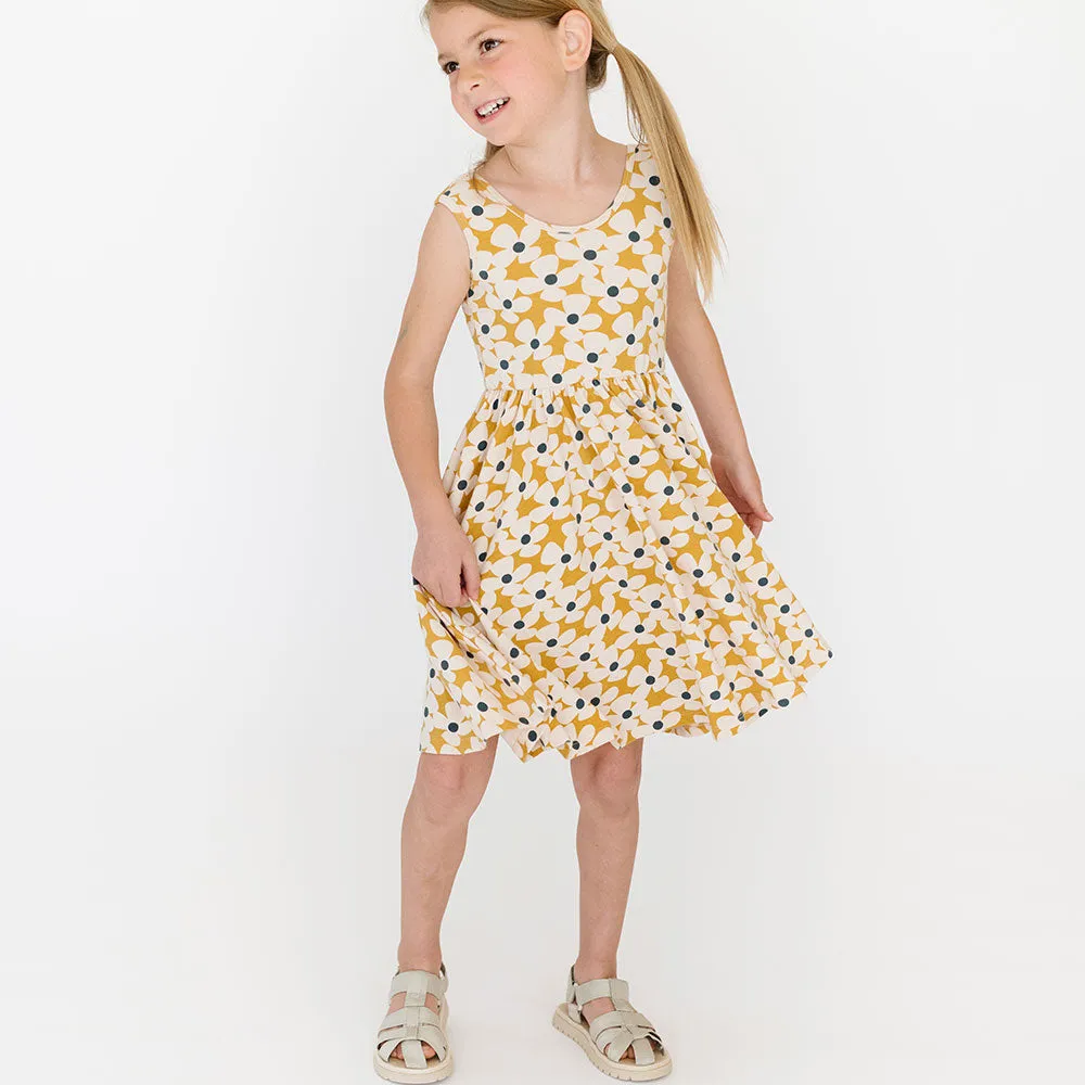 The Tank Ballet Dress in Crowded Petal