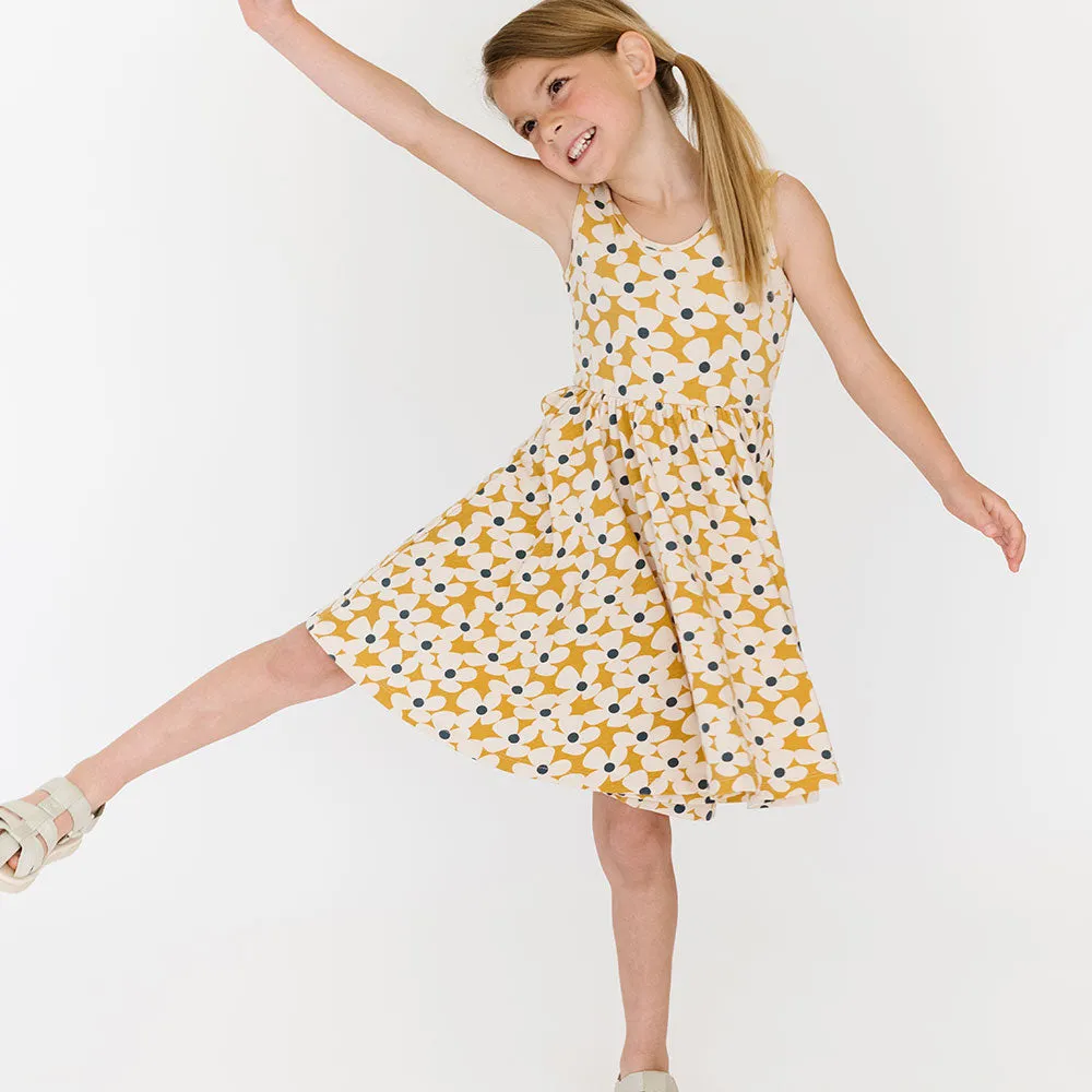 The Tank Ballet Dress in Crowded Petal