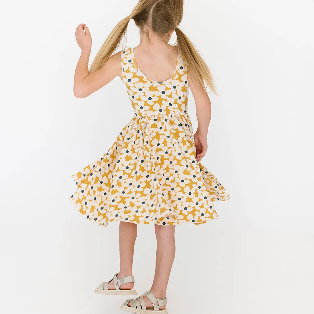 The Tank Ballet Dress in Crowded Petal