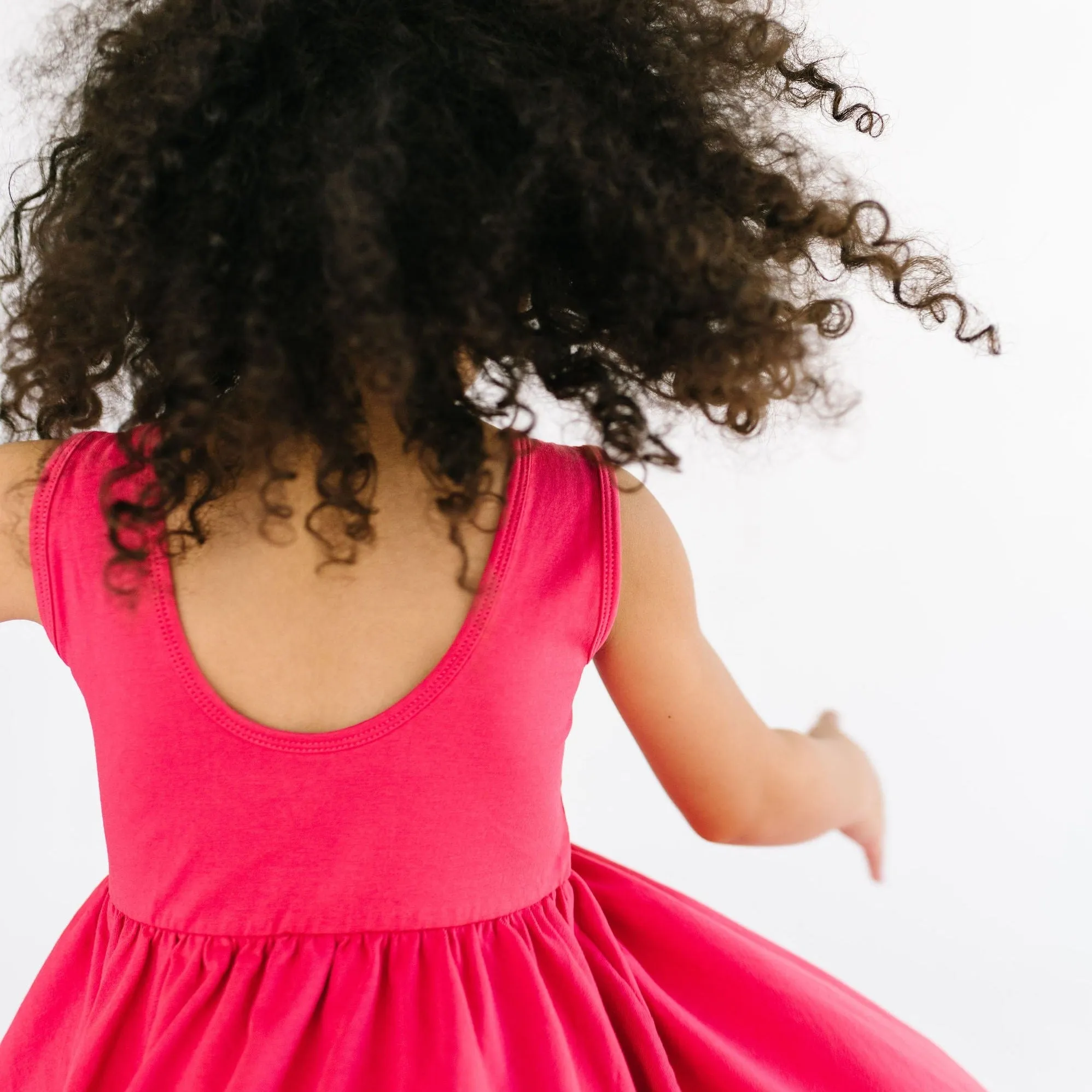 The Tank Ballet Dress in Raspberry