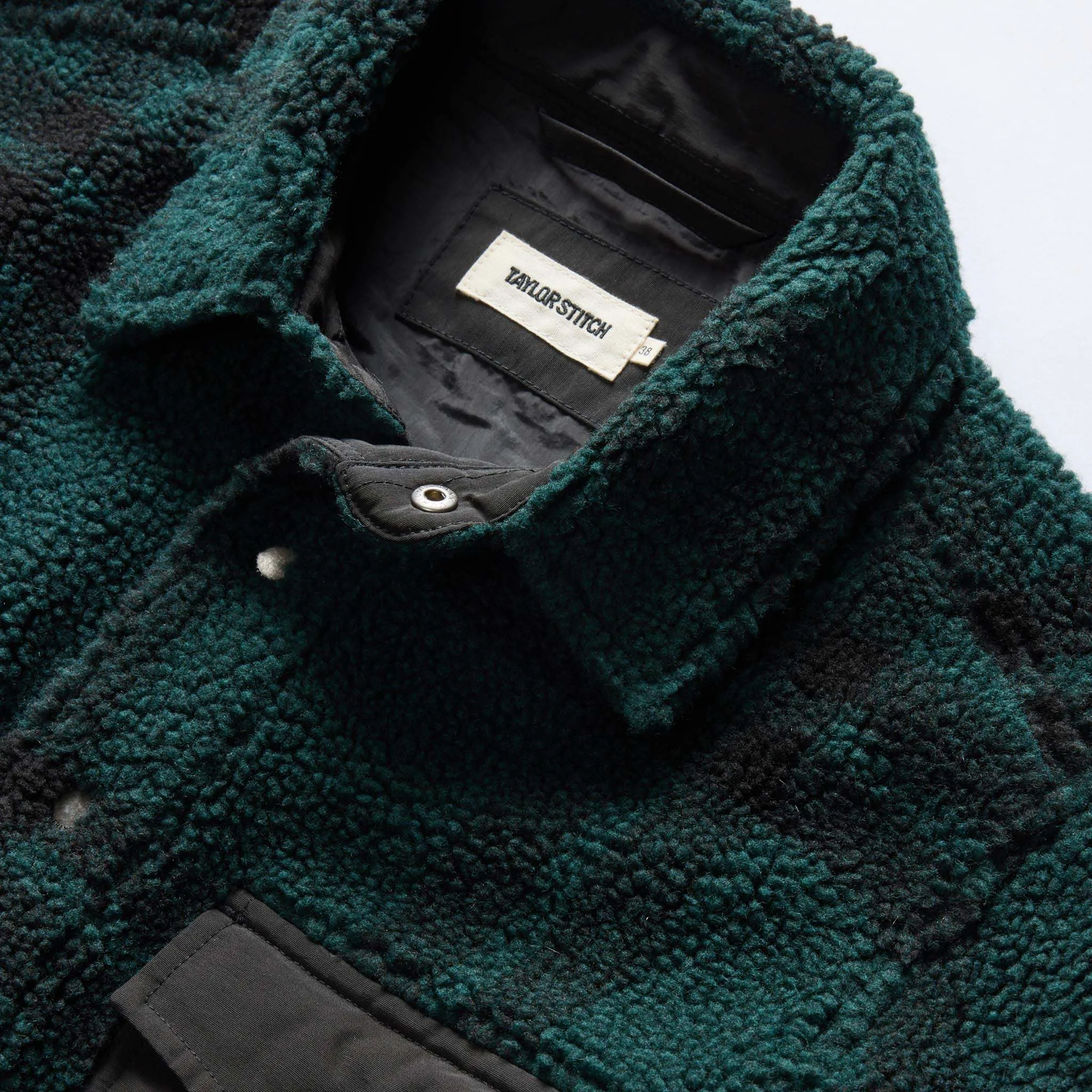 The Timberline Jacket in Dark Spruce Plaid