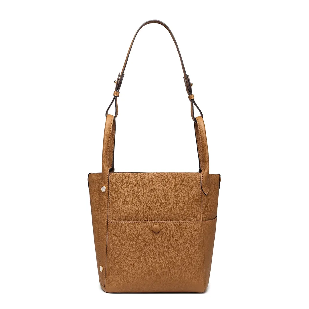 TIANQINGJI Handmade TOGO Leather Picotin Tote Bag (Special Colors)