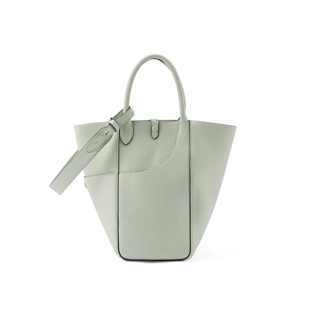 TIANQINGJI Handmade TOGO Leather Picotin Tote Bag (Special Colors)