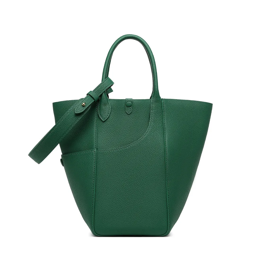 TIANQINGJI Handmade TOGO Leather Picotin Tote Bag (Special Colors)