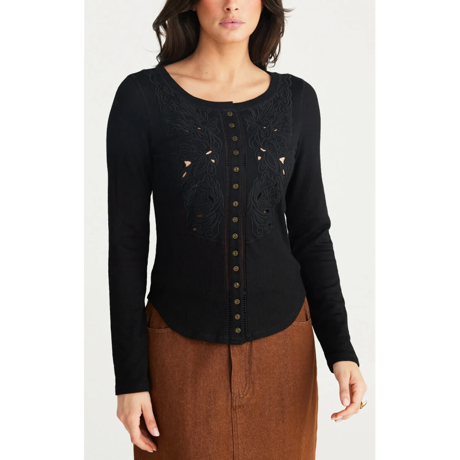 Top Tapestry - Black