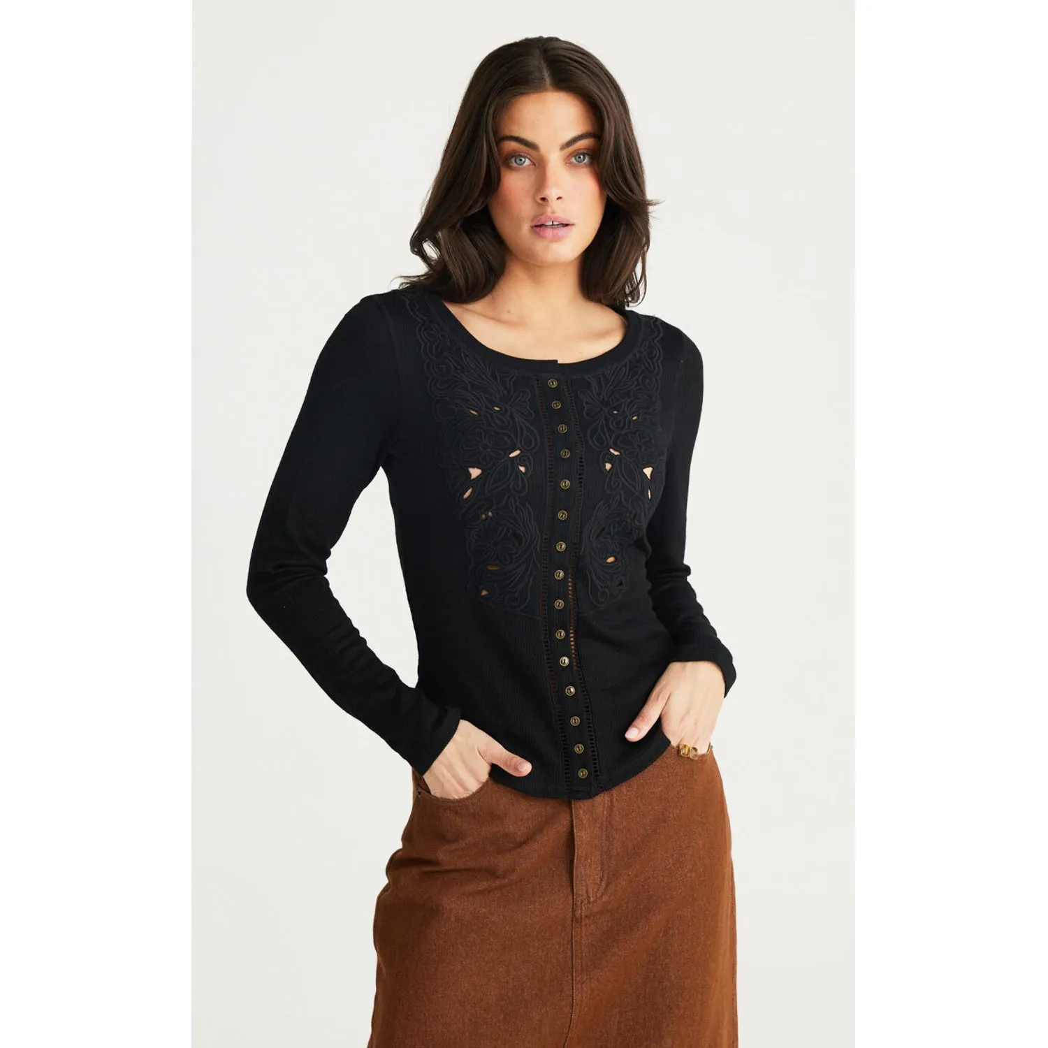 Top Tapestry - Black