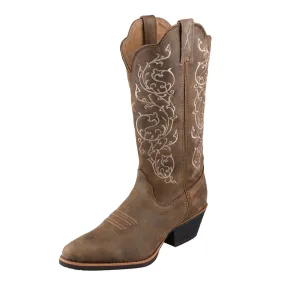 Twisted X Women's 12" Western R Toe Boot