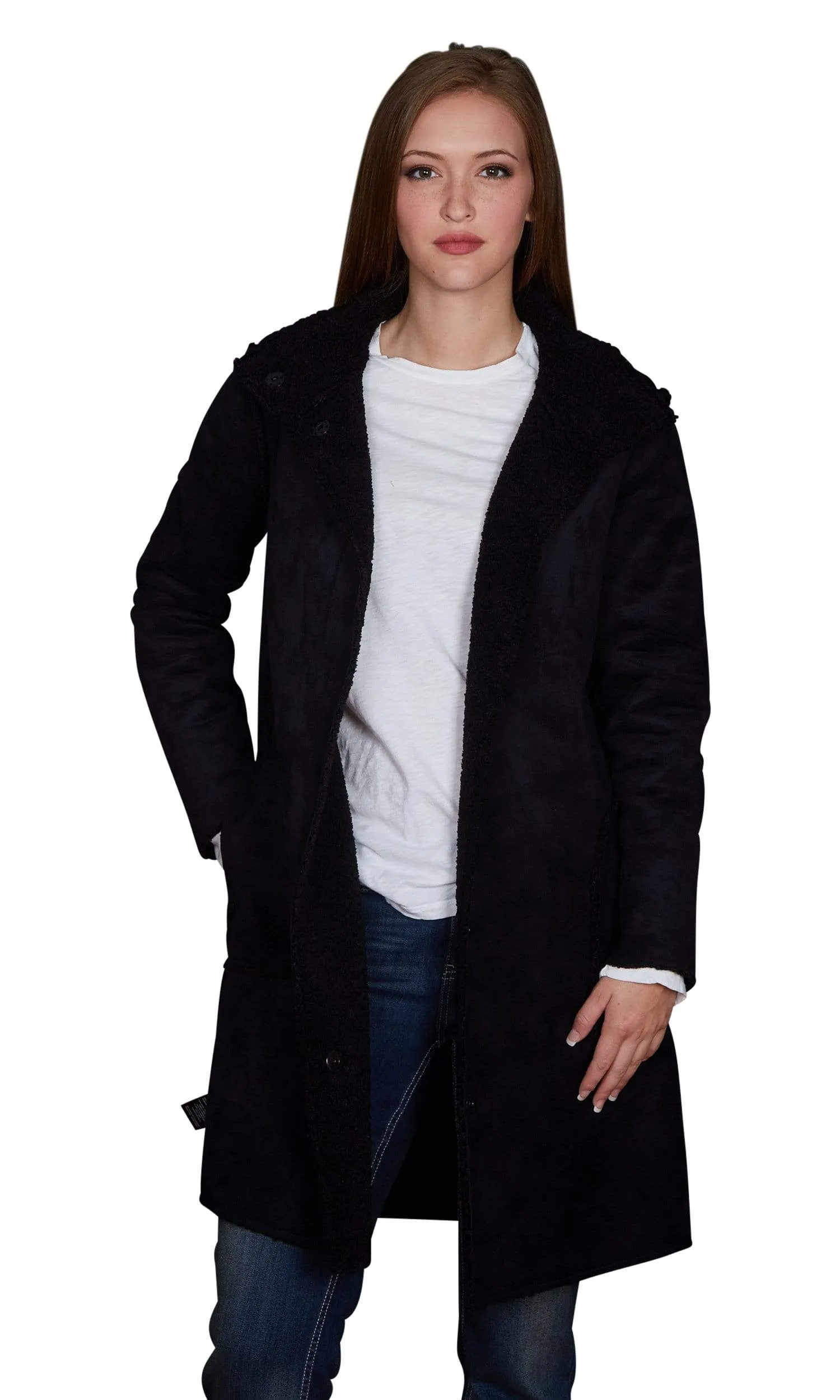 Velvet by Graham & Spencer Mirabella Reversible Lux Sherpa Coat