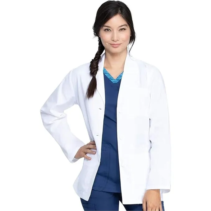 White Lab Coat Women (Personalisation Available)