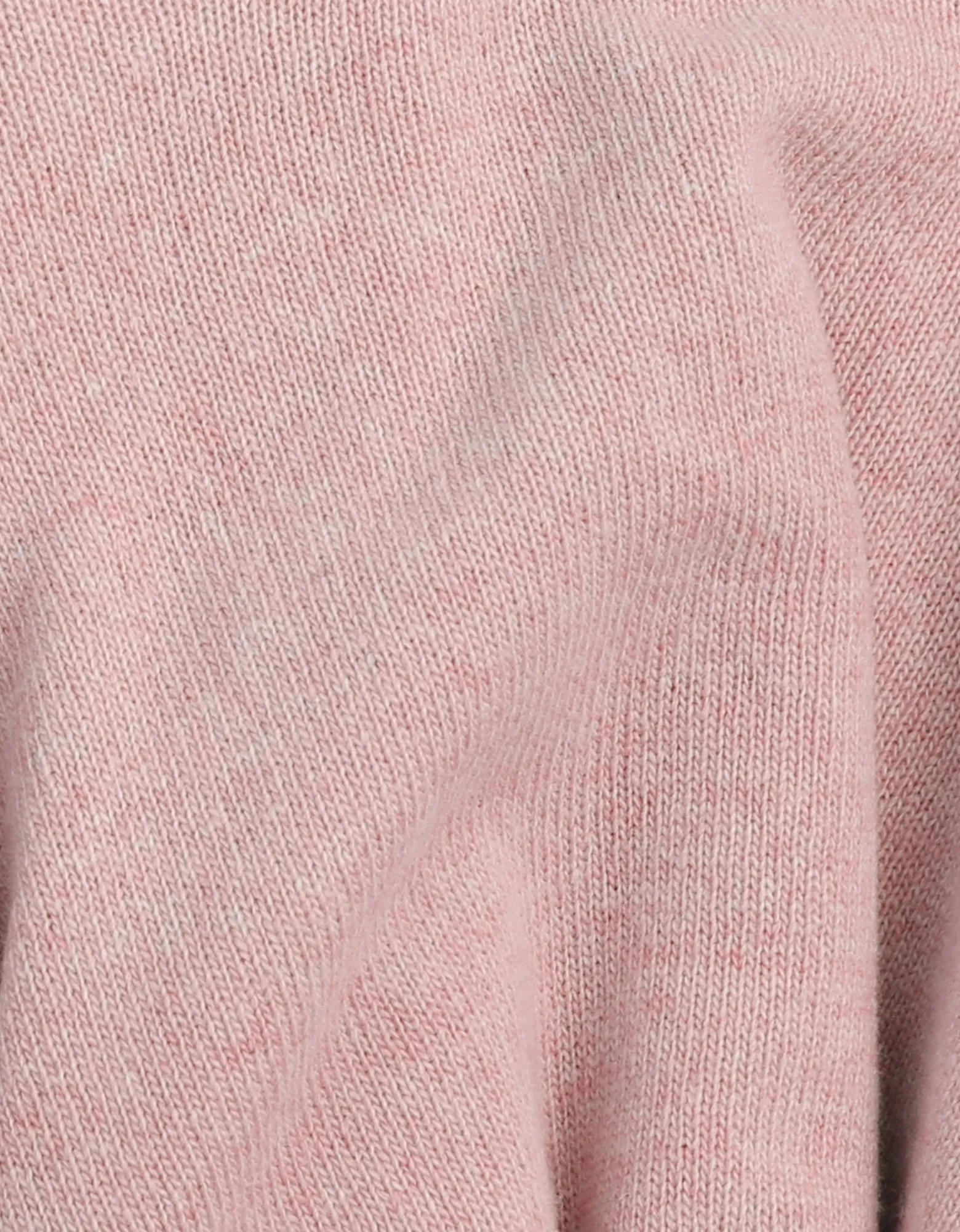 Women Light Merino Wool Crew - Faded Pink