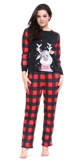 Womens Christmas Pyjama Set - L/XL