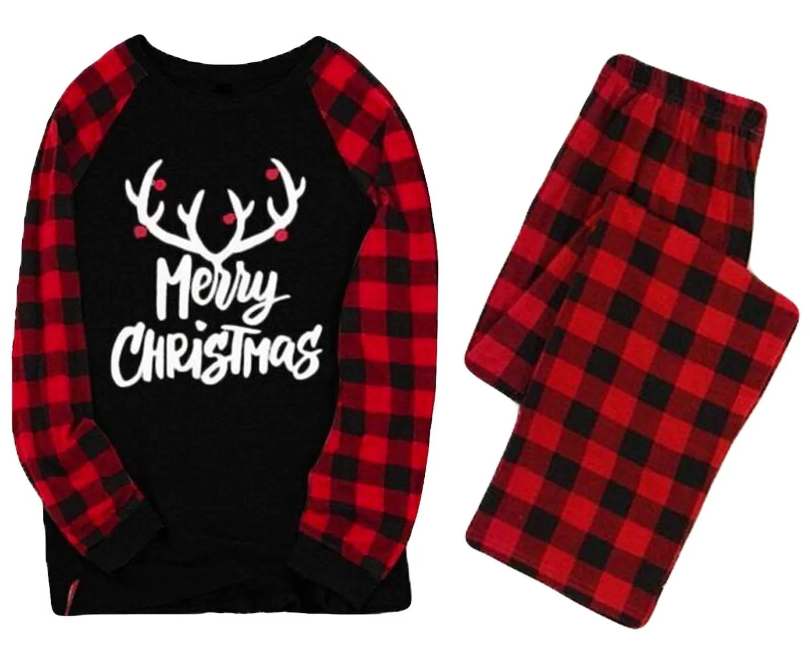 Womens Christmas Pyjama Set - L/XL