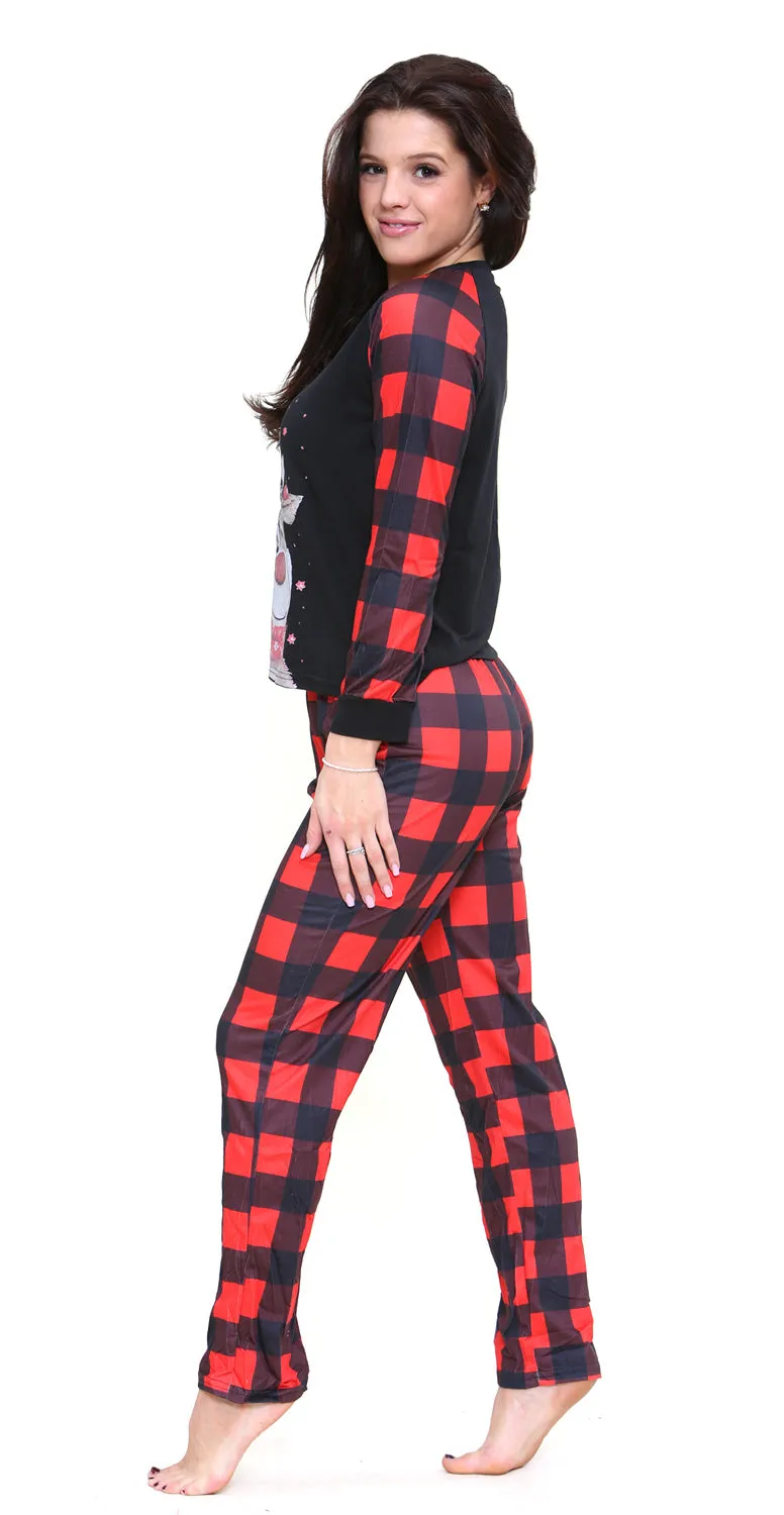 Womens Christmas Pyjama Set - L/XL