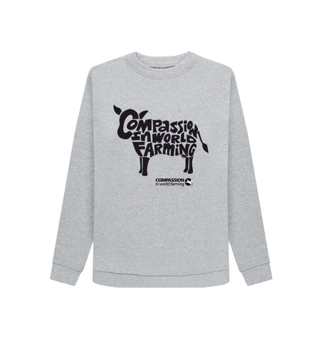 Women's Compassion Cow Jumper