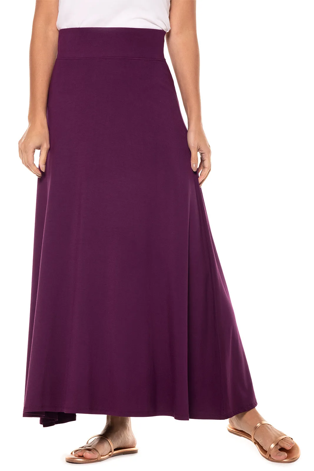 Women's Fabyan Maxi Skirt | Rich Plum