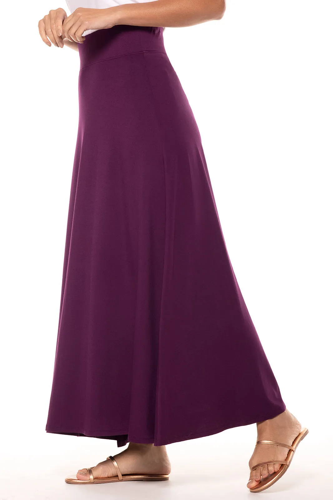 Women's Fabyan Maxi Skirt | Rich Plum