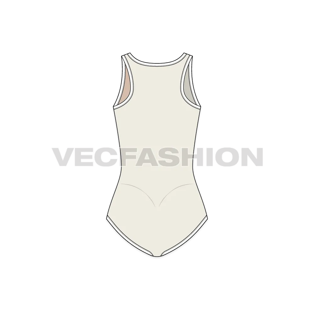 Women's Swimming Bodysuit