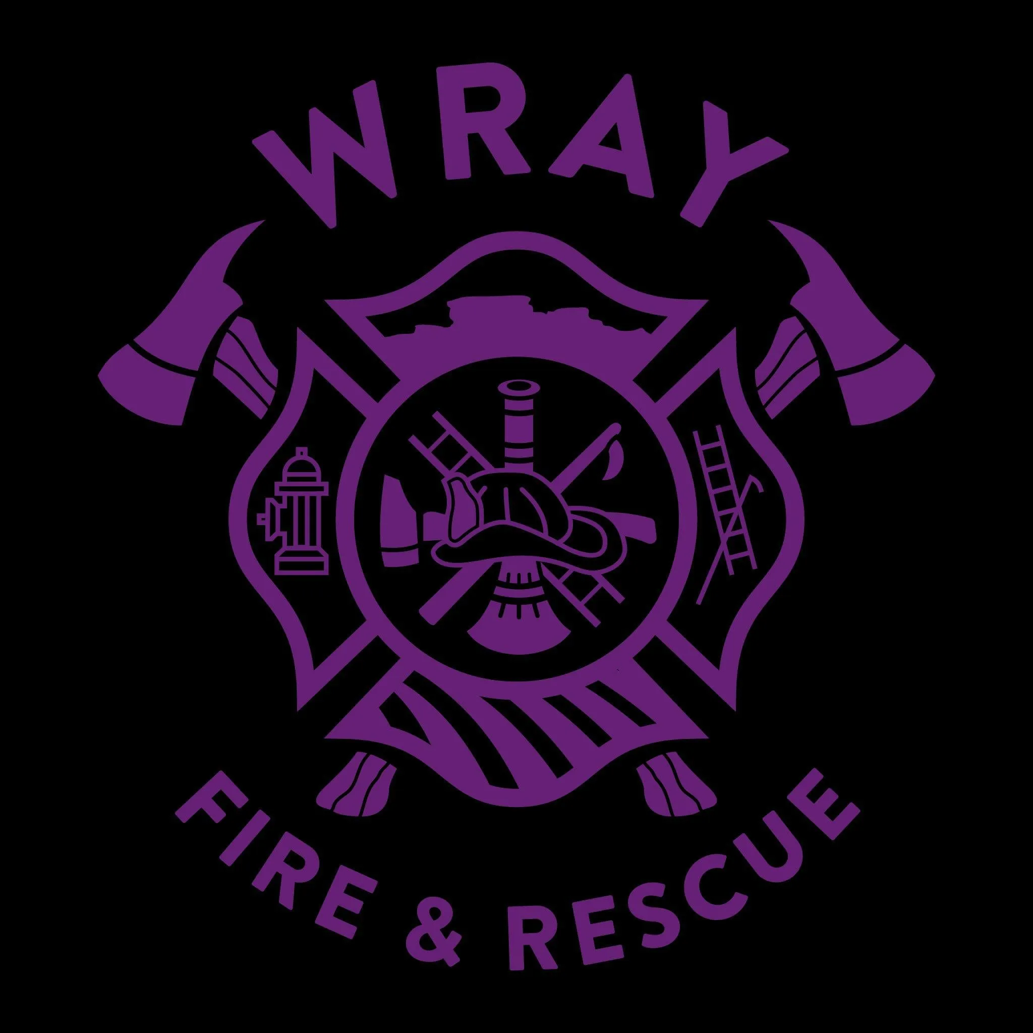 [WRAY FIRE & RESCUE] Soft Shell Jacket [BLK/PRP]