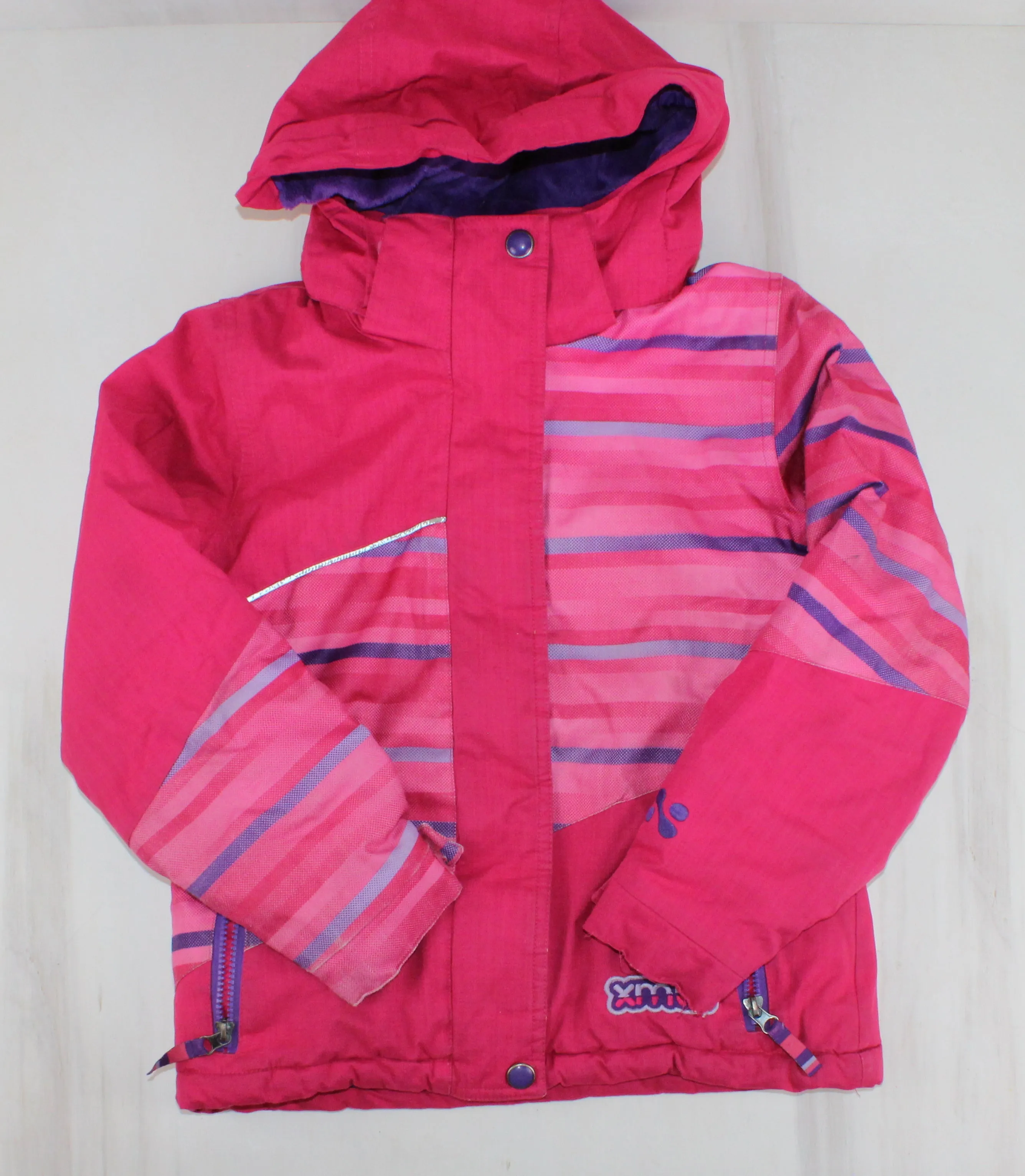 XMNT PINK WINTER COAT 8Y PRE-LOVED